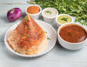 Onion Masala Dosa   