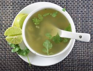 Lemon Coriander Soup