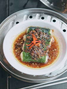 Prawn Spinach Roll