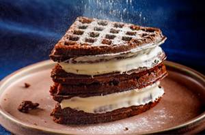 Buy 1 Dark Chocolate Waffle Get Your Free Delight