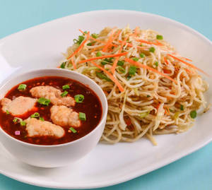Chicken Manchurian Noodles