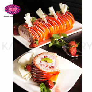 Strawberry Roulade Pastry [1 pcs]
