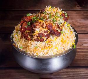 Chicken Lollipop Biryani (4 Pcs)