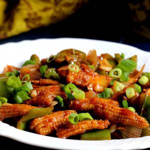 Baby Corn Chilly Dry  