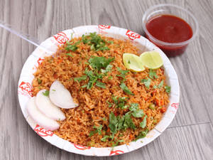 Veg Schezwan Fried Rice