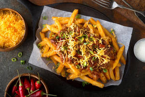 Cheesy Peri Peri Fries