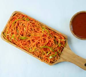 Veg Triple Noodles With Soup