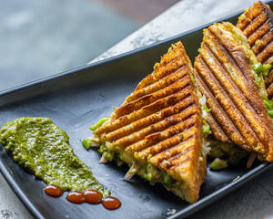 Cheese Chilly Grill Sandwich