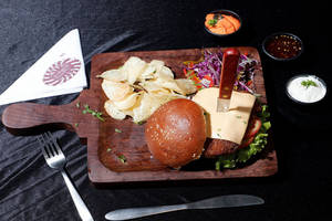 Crispy Fried Fish Burger