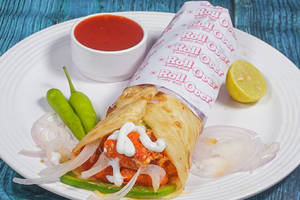 Double Chicken Malai Roll