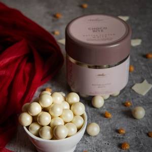 Butterscotch Crunch White Choco Bites