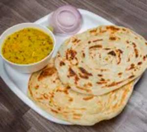 Parotta (2 Pcs) + Curry