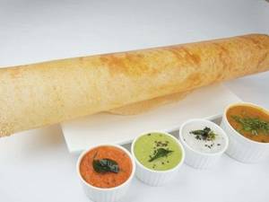 Paper Dosa (Without Potato Masala Stuffing)