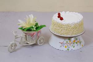 White Forest Cake