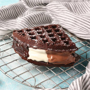 Triple Chocolate Waffle