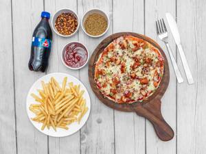 Spanish Chicken Pizza