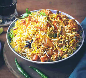 Vegetable Hyderabadi Biryani