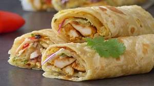 Parotta Chicken Roll