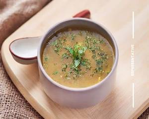 Lemon Coriander Soup