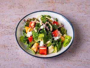 Local Melon And Feta With Truffled Vinaigrette Salad