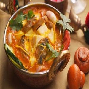Mushroom Paneer Masala