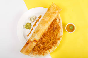 Podi Dosa With Sambar