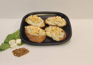 Paneer Cheese Garlic Bread 4 Pcs