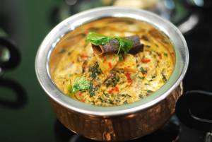 Mushroom Malai Methi