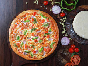 9 Inch Medium Veg Loaded Pizza