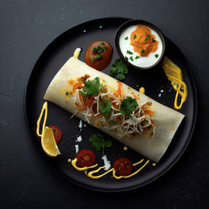 VEG MAYO CHUTNEY ROLL