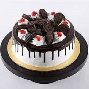 Eggless Oreo Black Forest Cake
