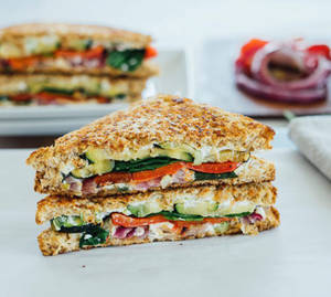 Veggie Grilled Sandwich
