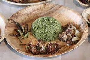 Jadoh Neiiong ( Rice Black Seasame)