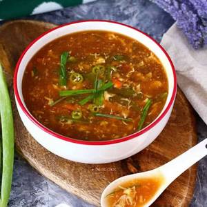 Hot And Sour Chicken Soup