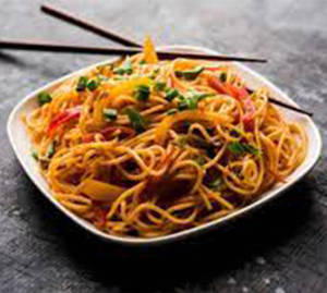 Fried Noodles With Chicken