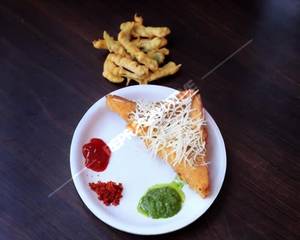 Cheese Bread Pakoda                          