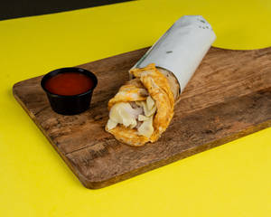 Double Egg & Cheese Roll