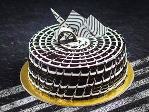Zebra Mousse Cake