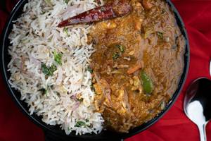 Jeera Rice - Veg Curry