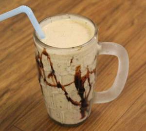 Cold coffe with crush