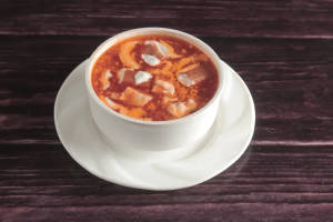 Cream of tomato soup