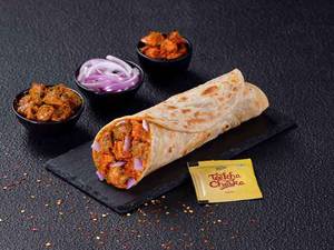 Madhvi mom approved Smoked Butter Chicken Wrap