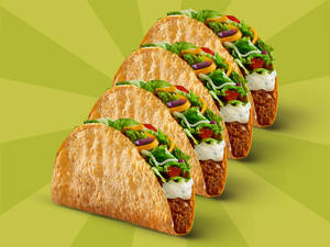 4 Crunchy Tacos Mexican Chicken  at 85 each