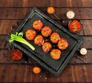 Cheese And Corn Tandoori Momos