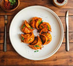 Chicken Schezwan Steam Momos