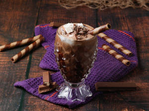 Special Chocolate Shake With Vanilla Ice cream