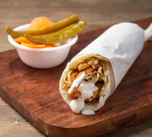 Romali Chicken Shawarma with Salad 
