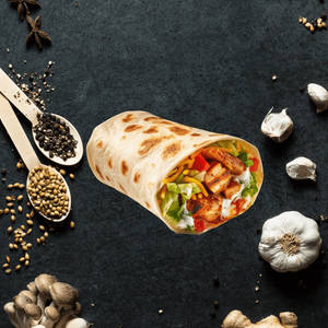 Kali Mirch Chicken Kathi Roll