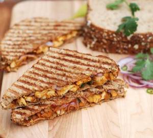 Chicken cheese Sandwich toast