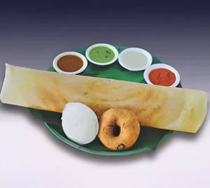 1 Masala Dosa + 1 Idli + 1 Vada